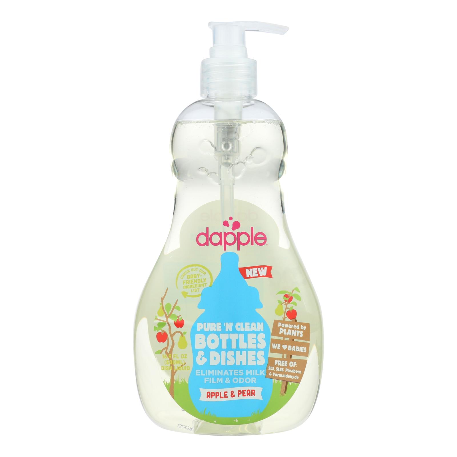 Dapple Bottle & Dish Soap Fragrance Free - 16.9 FZ