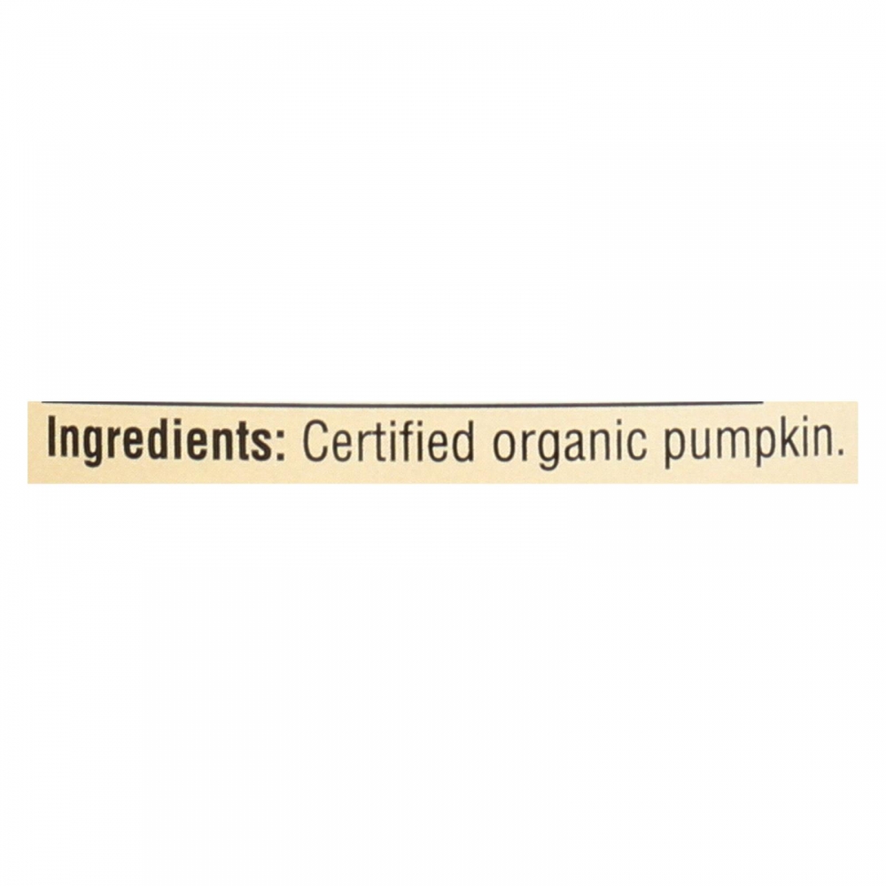 Farmer's Market Organic Pumpkin - Canned - 12개 묶음상품 - 15 oz.